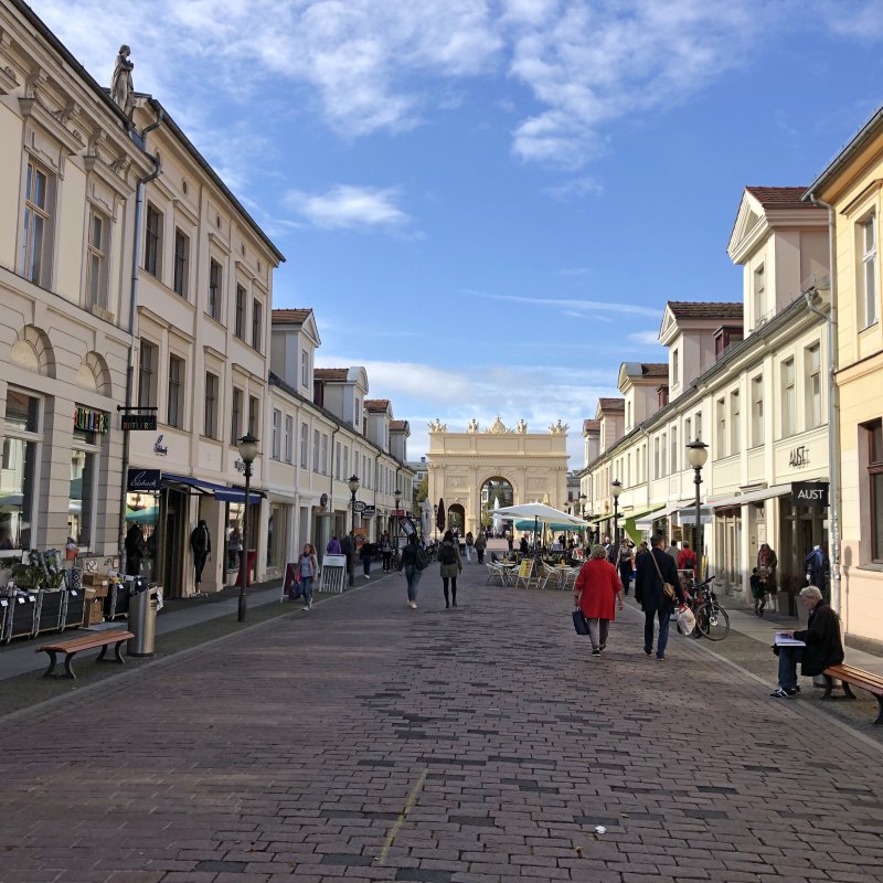 Fußgängerzone in Potzdam